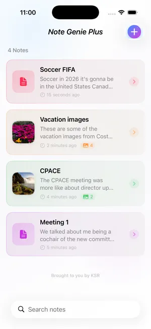 Note Genie Plus screenshot 4