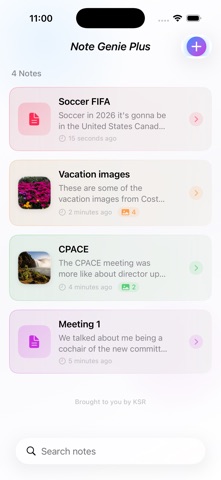 Note Genie Plus screenshot
