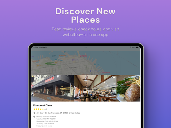 Proximity Link iPad screenshot 4 - Travel app