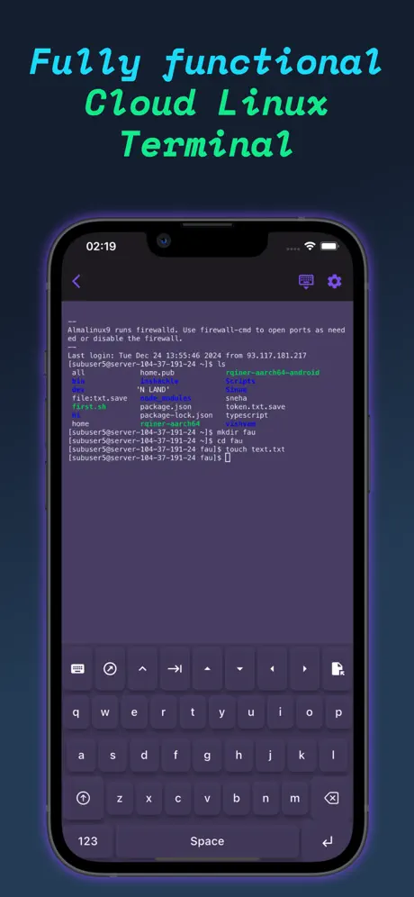 Termux screenshot 3