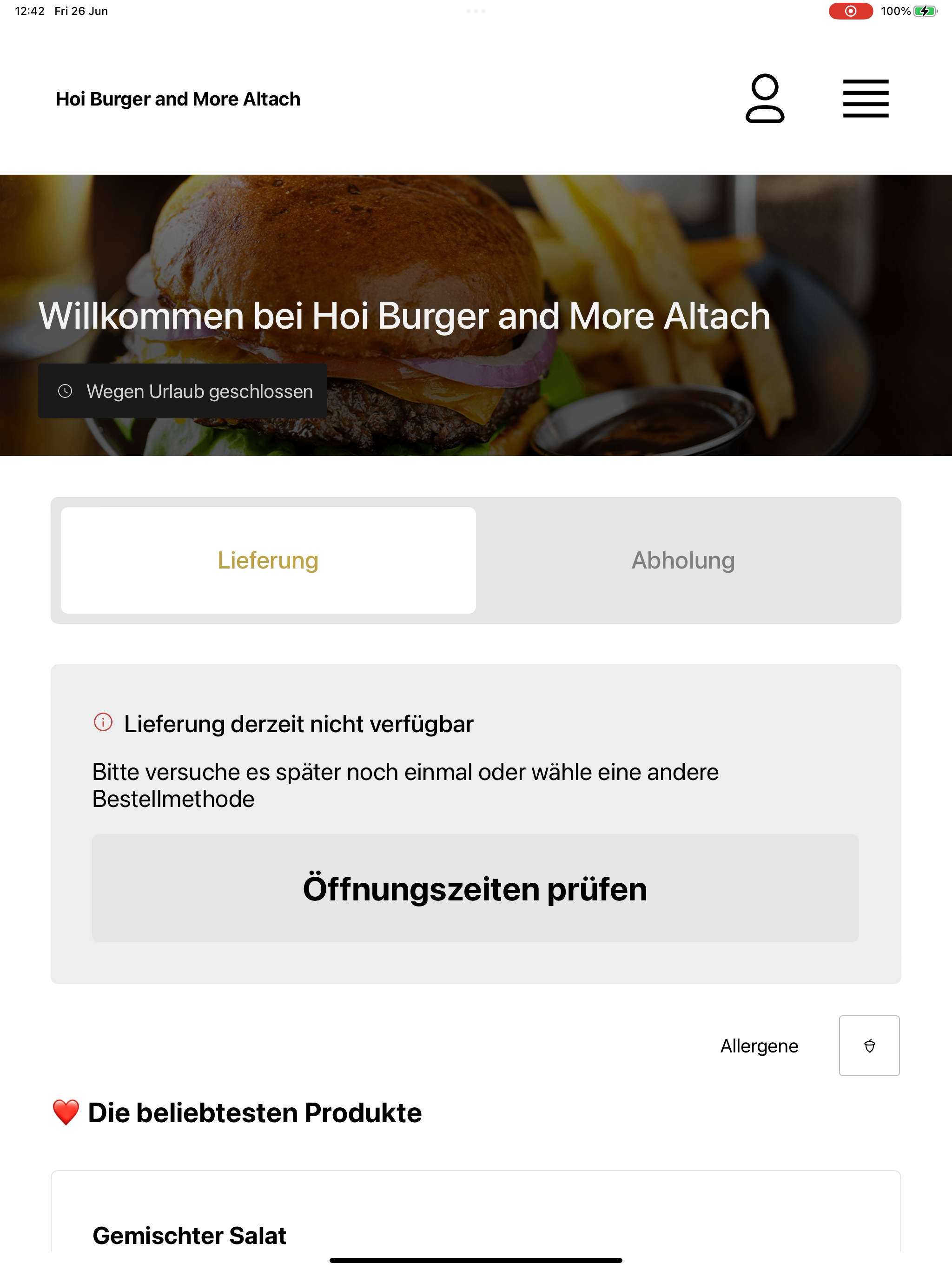 Hoi Burger and More Altach screenshot 13