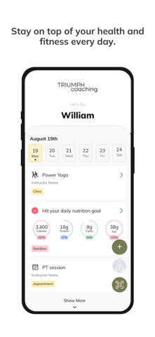 TRIUMPH Coaching Screenshot 2 of 8