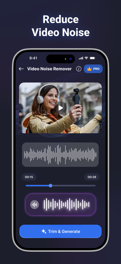 AI Audio Video Noise Reducer. screenshot 3
