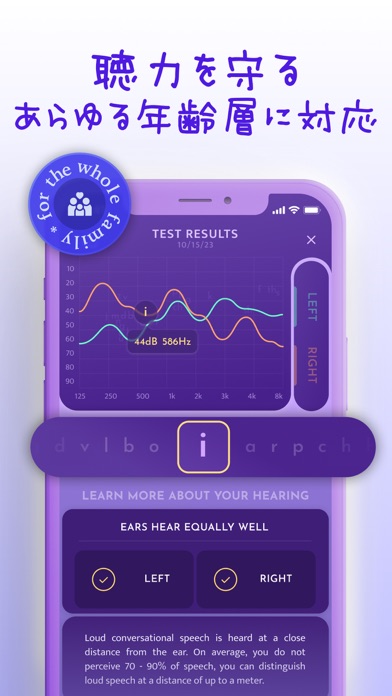 聴力検査 - 耳 テスト 聴力, ボリューム, 難聴のおすすめ画像1