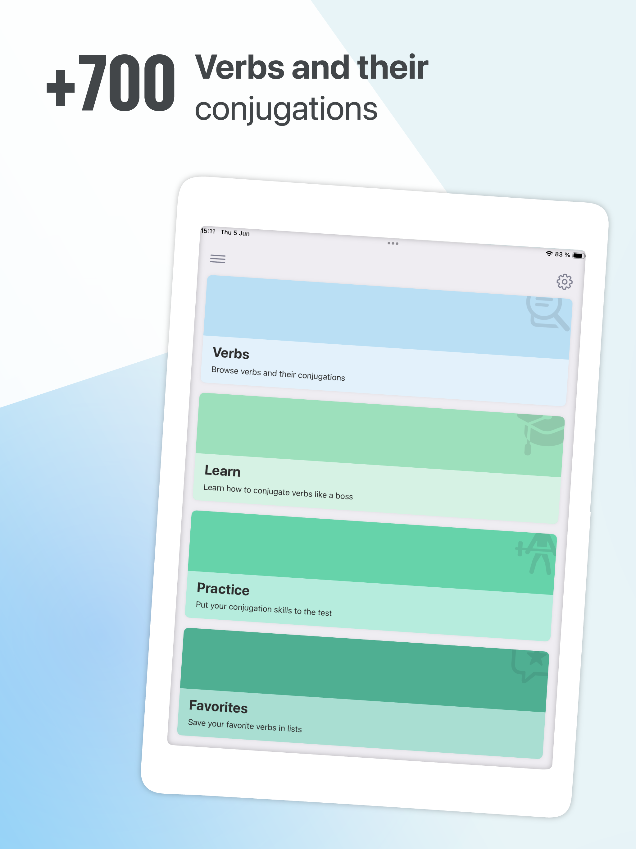 Verbi + Italian conjugations