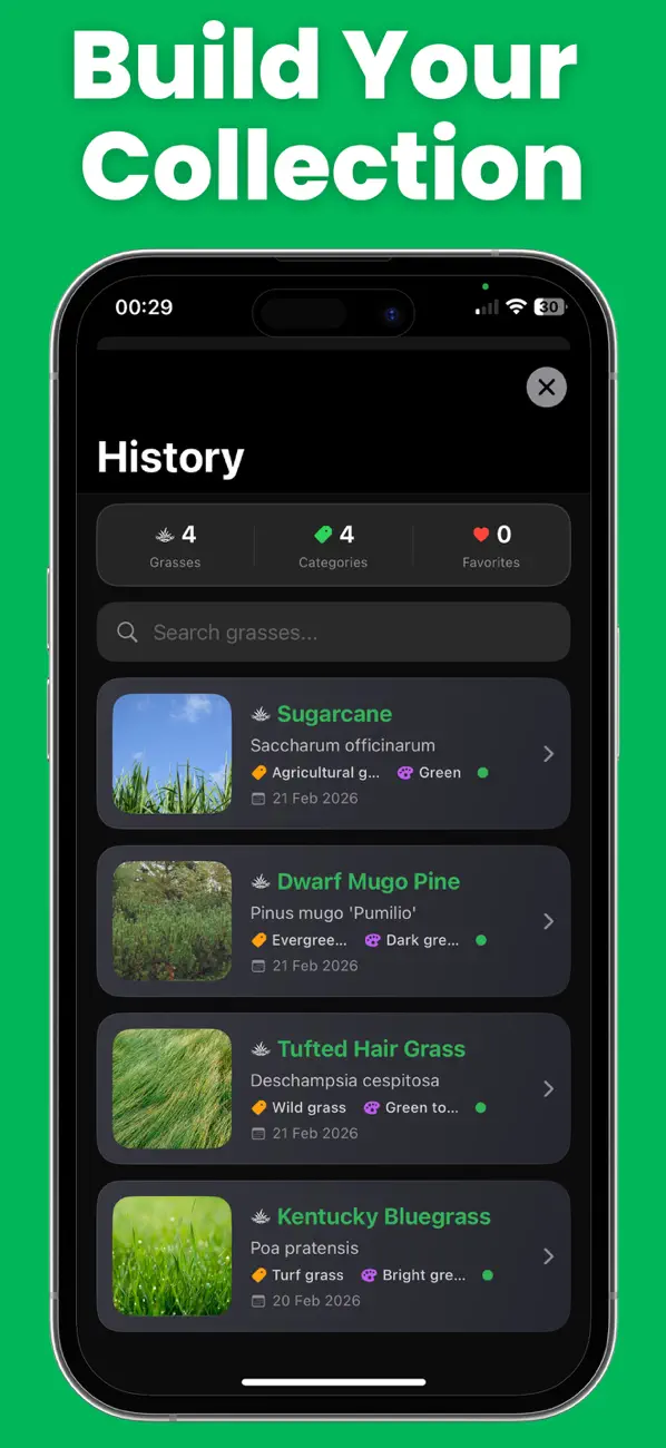 #4. Grassly: Grass Identifier (iOS) Ved: EBUZER SIMSEK