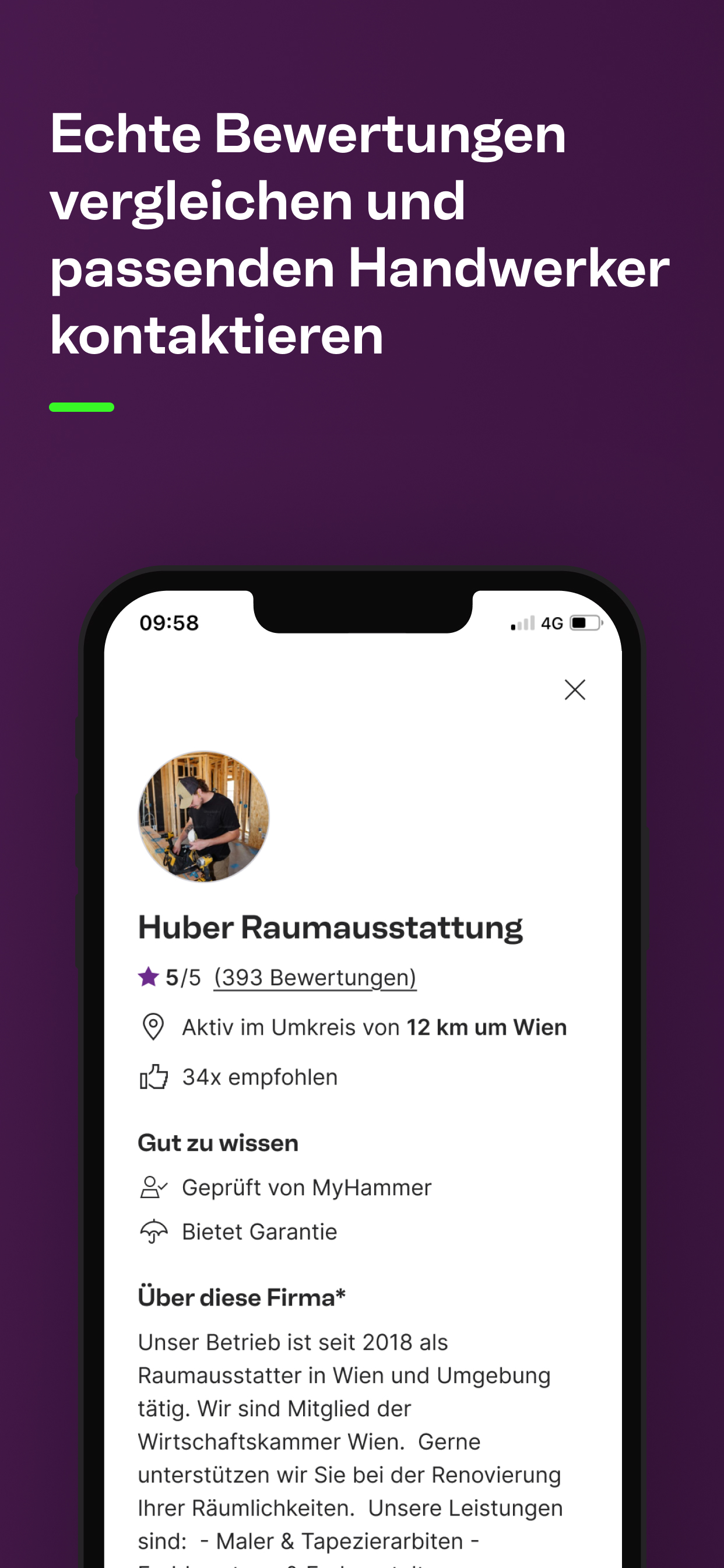 MyHammer (AT) screenshot 4