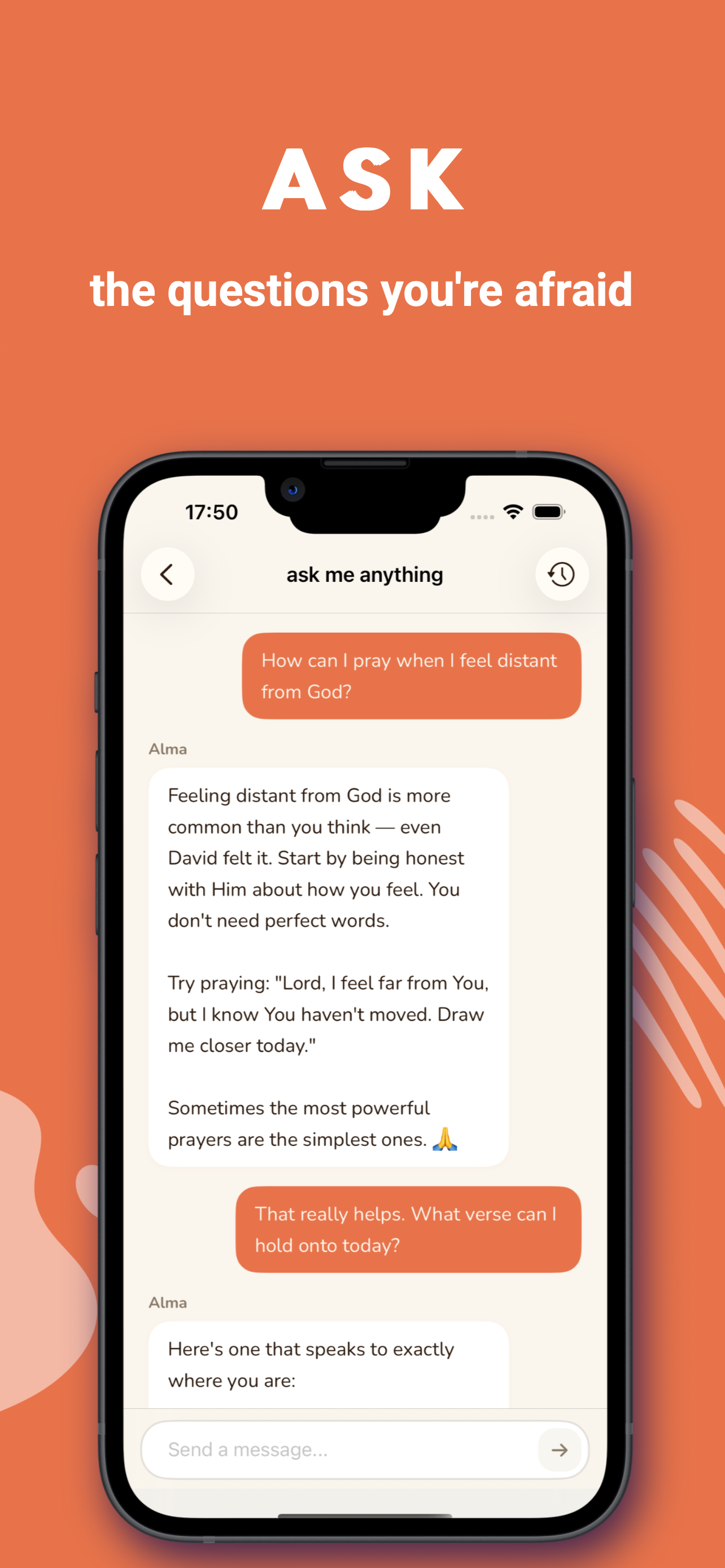 Alma: Prayer Lock & Bible chat