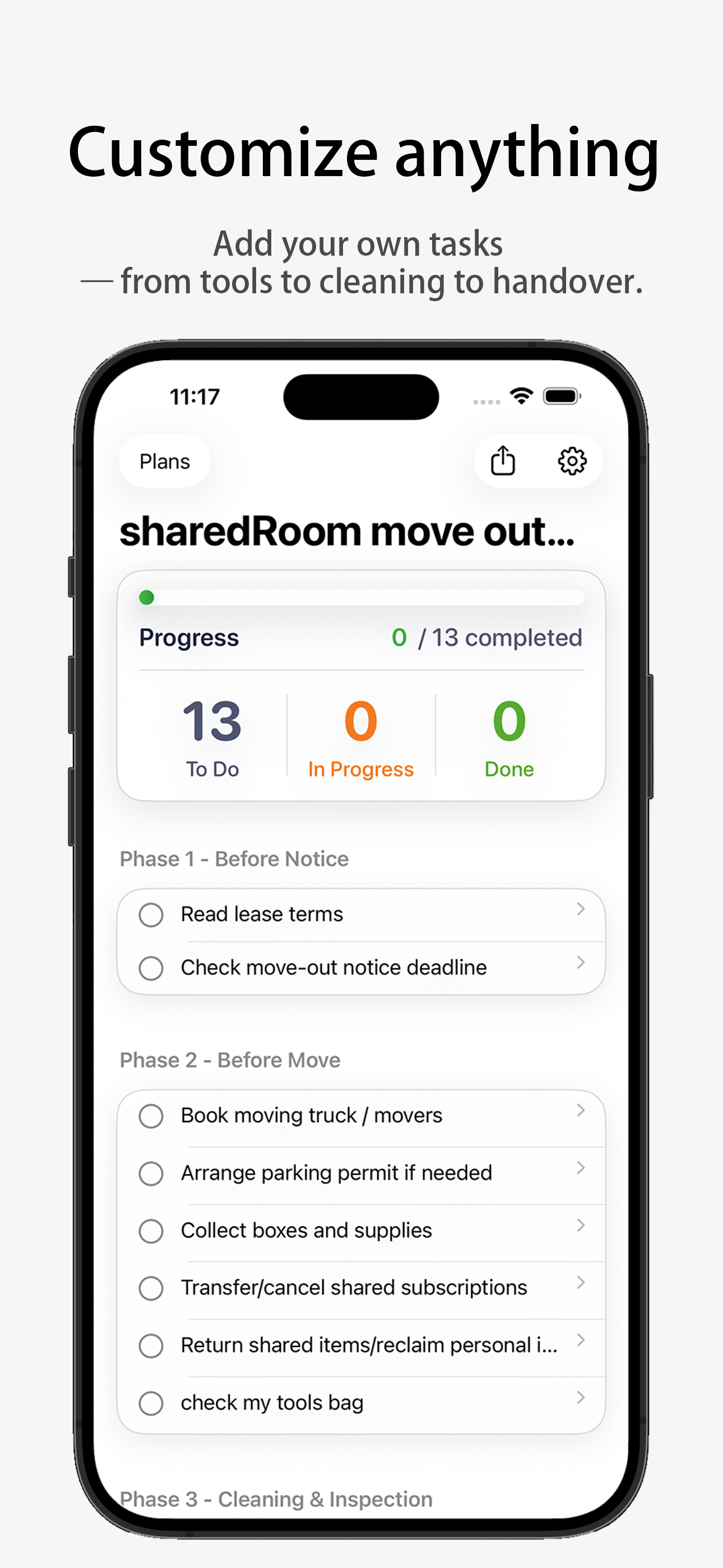 MoveOut Checklist screenshot 4