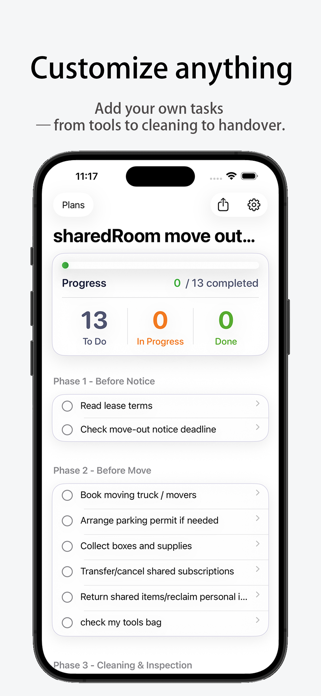 MoveOut Checklist Screenshot 4 of 5