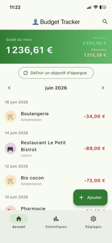Budget Tracker Finance Screenshot 6 of 8