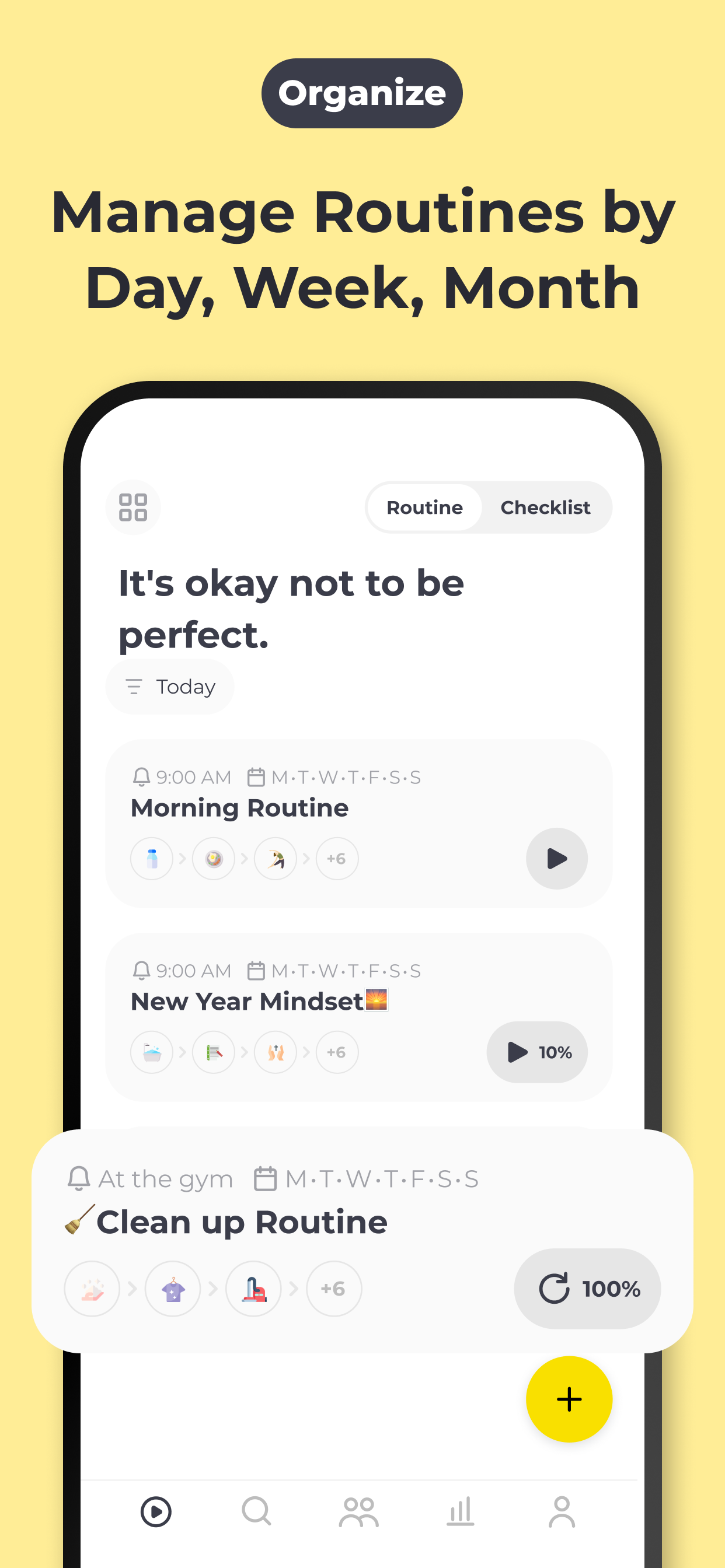 Routine Planner, Habit Tracker