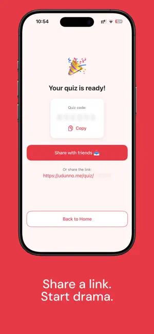 udunno: Couples & Friends Quiz screenshot 3