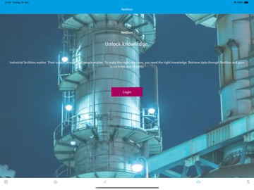 Endress+Hauser SmartBlue iPad screenshot