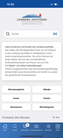 Lemberg Apotheke Affalterbach Screenshot 1 of 7