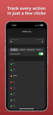 Tally Counter & Number Tracker screenshot