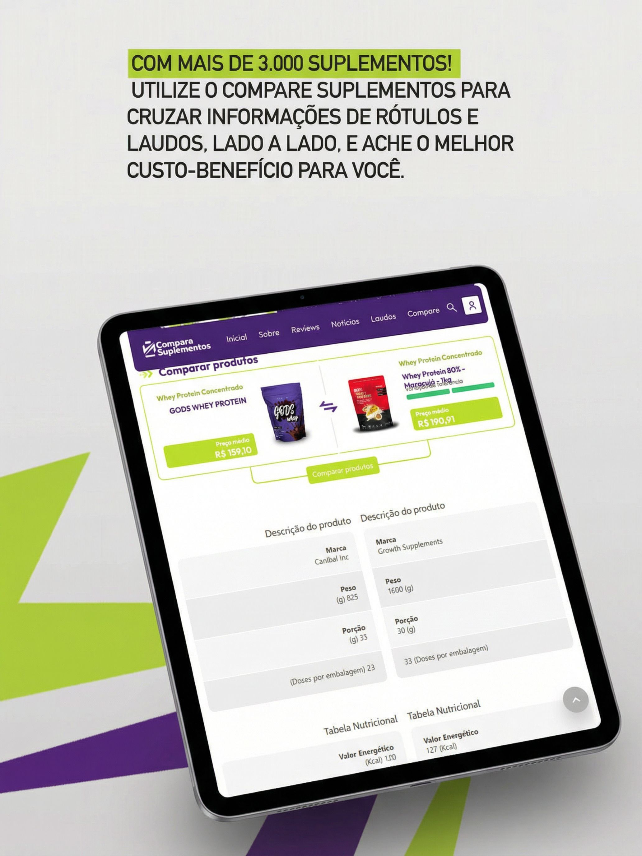 Compare Suplementos