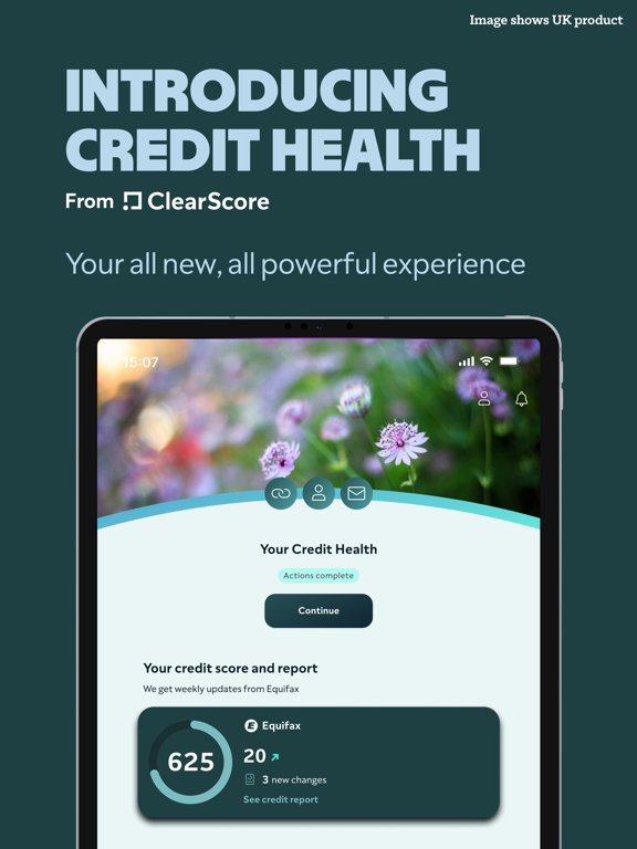 ClearScore: Check Credit Score iPad screenshot 1