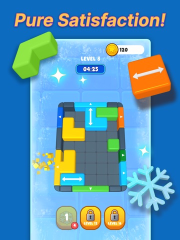 Clear Block Puzzle iPad screenshot