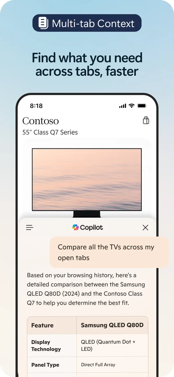 #4. Microsoft Edge: AI Browser (iOS) Av: Microsoft Corporation