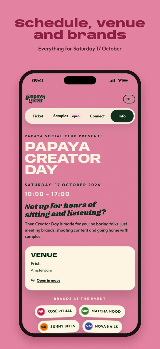 Papaya Events screenshot 4