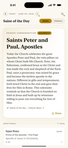 Saint Today Screenshot 1 of 3