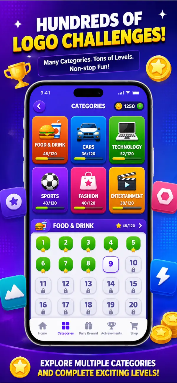 Screenshot #2 pour Logo Quiz: Brand Trivia Game