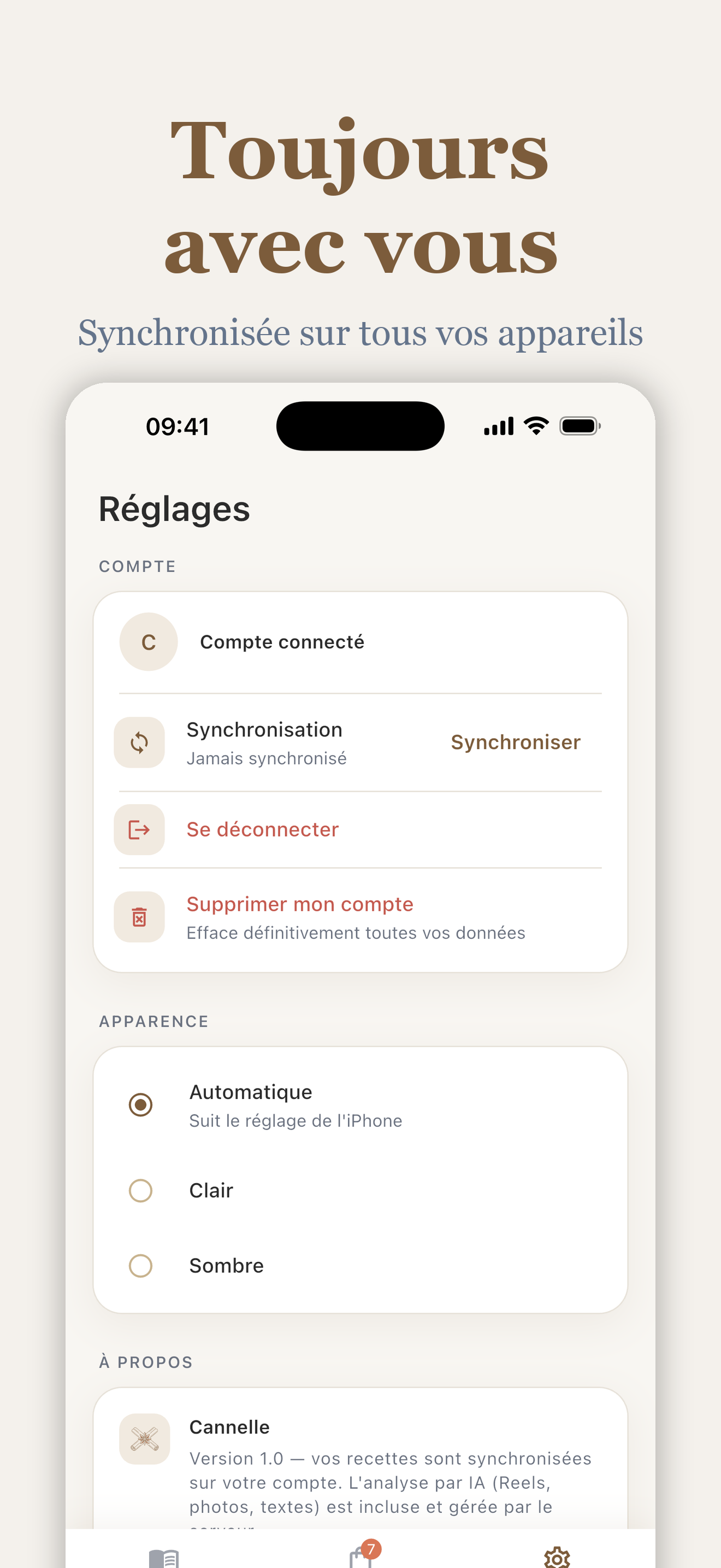 Cannelle — Carnet de recettes screenshot 4