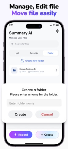 Summary AI: Meeting Note Taker Screenshot 6 of 8