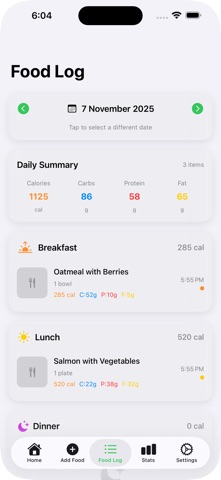 CalorieKeeper: Food Tracker screenshot