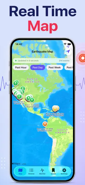Earthquake Radar: Live Monitor screenshot 2