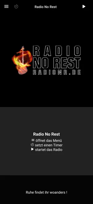 Radio No Rest screenshot 1