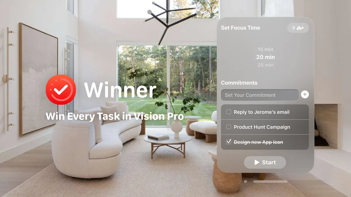 Winner – Pomodoro To Do List screenshot 1