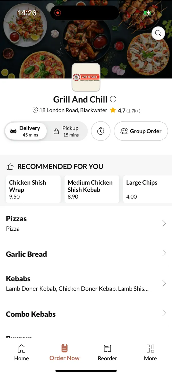 Screenshot #2 pour Grill and Chill.