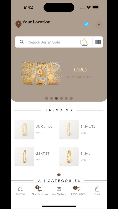 ORO Connect Screenshot