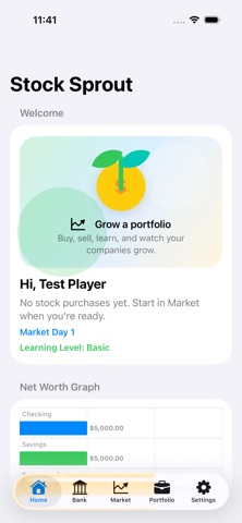 Stock Sprout Market Game screenshot