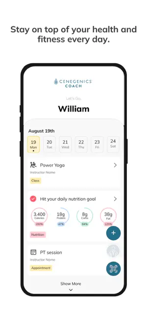 Cenegenics Coach screenshot 2