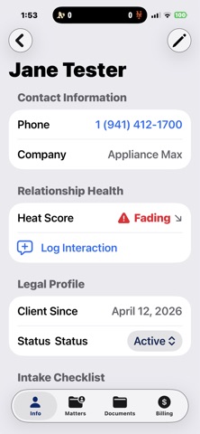 AttorneyCRM screenshot