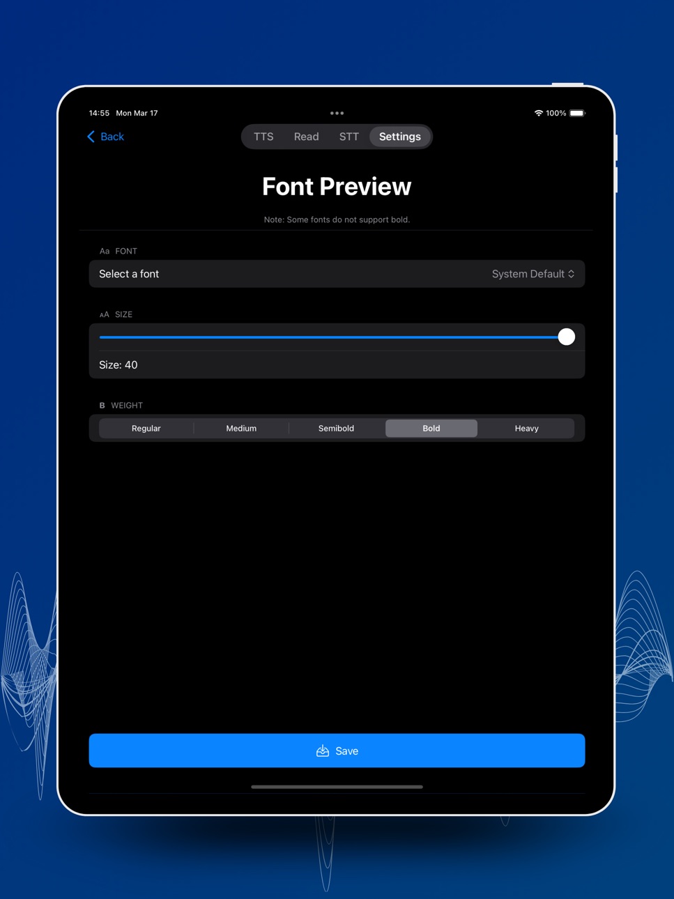 iPad screenshot