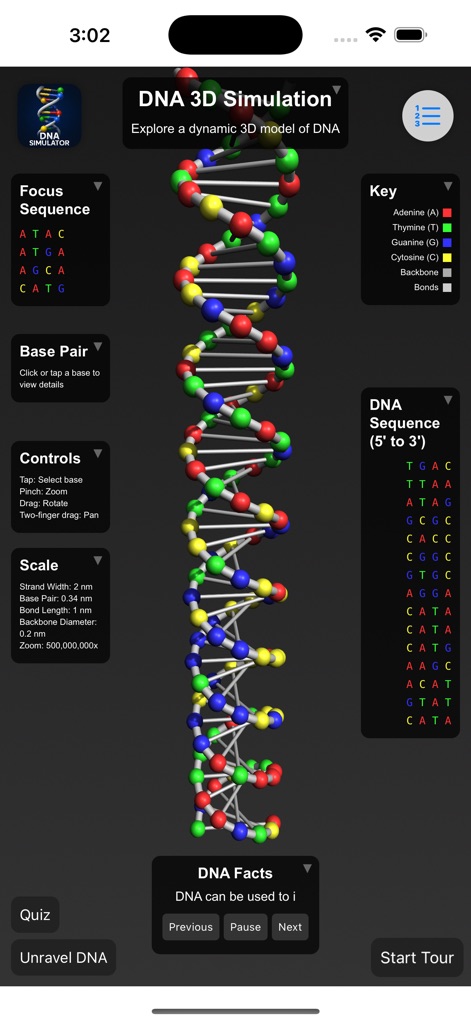 DNA Simulator - Medical App | MWM