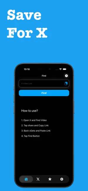 xGet - Twitter Video Saver screenshot 1