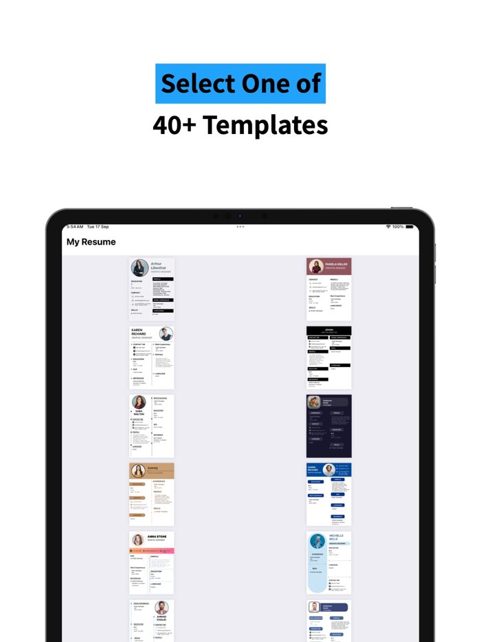 ResuME Maker - CV Jobs Builder