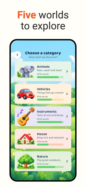 I'm Learning: First Words screenshot 2