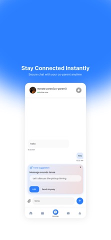 Floruit Co-Parenting App Screenshot 2 of 5