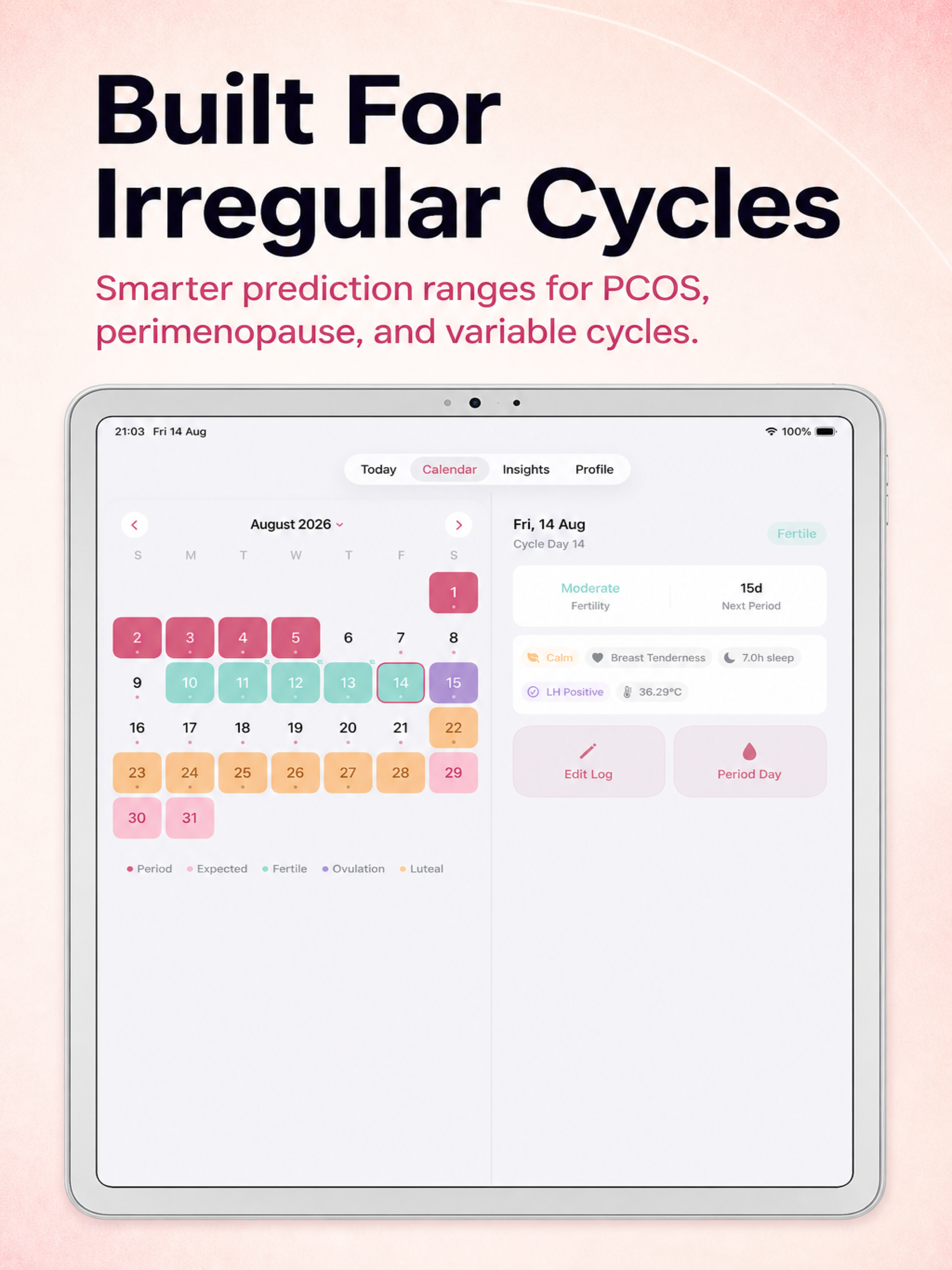 Iris: Period & Cycle Tracker screenshot 15