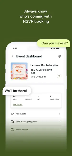 Evite: Party Invitation Maker screenshot 4
