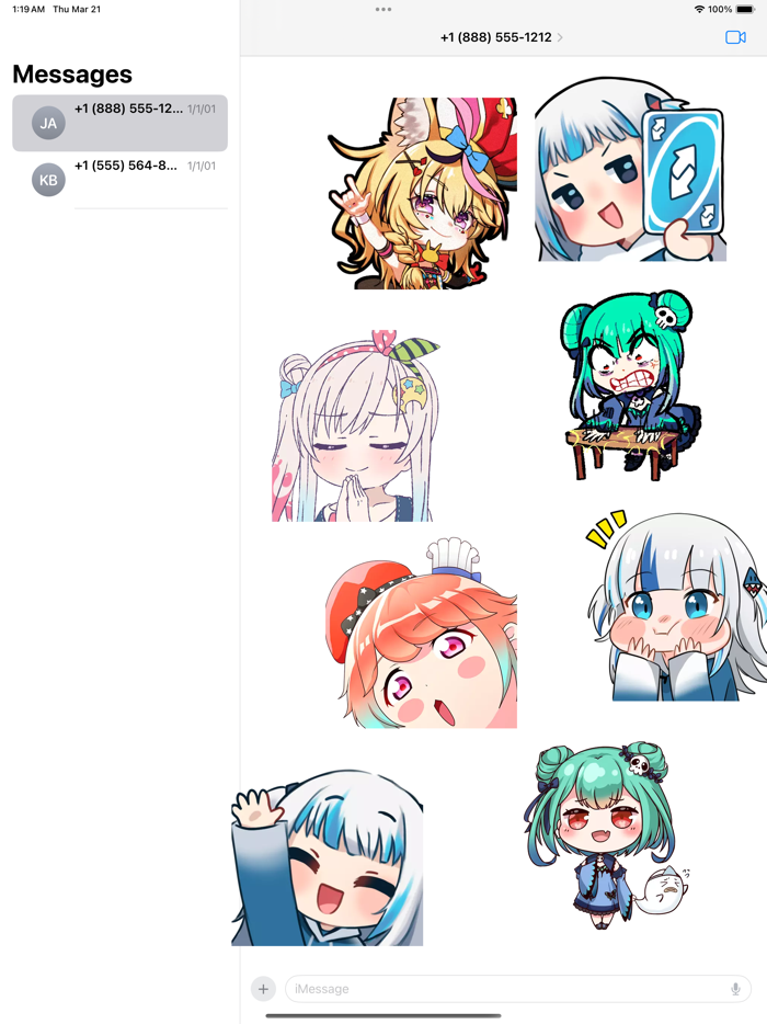 Cuties Little Chibi Stickers