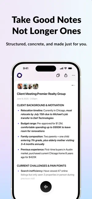 Flowtica: AI Note Taker screenshot 1