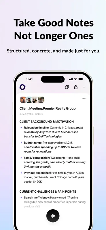 Flowtica: AI Note Taker screenshot 1 of 6