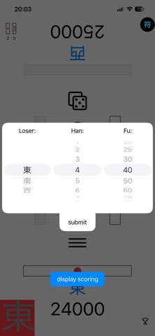 Riichi Score screenshot